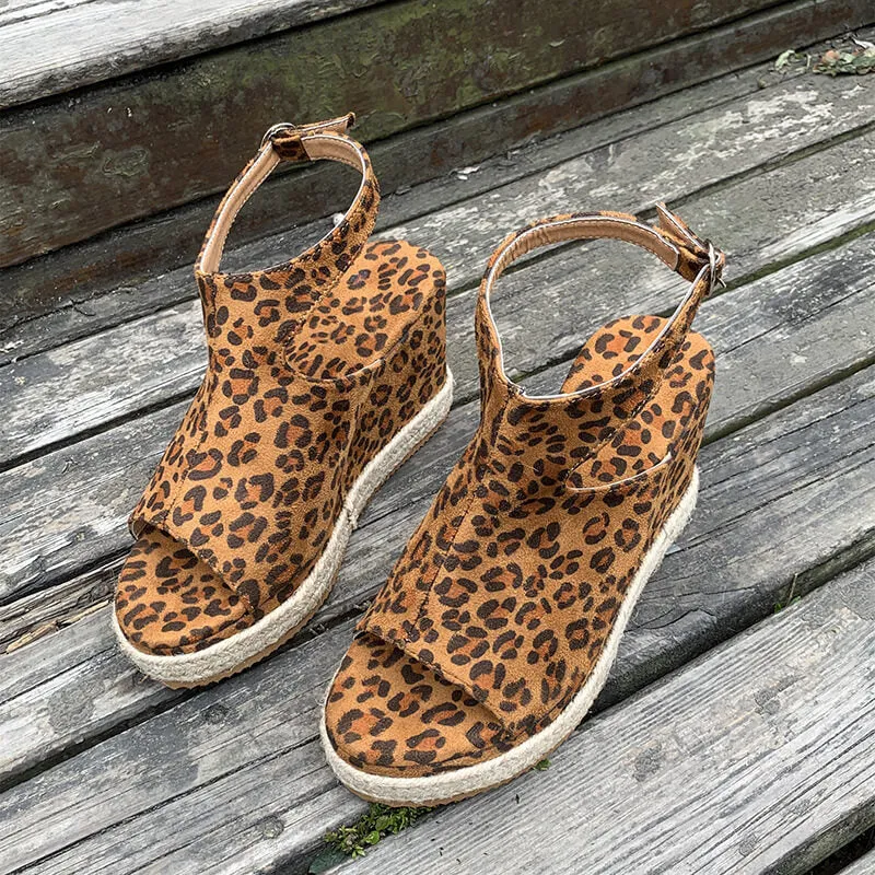 Women Espadrilles Platform Wedge Sandals