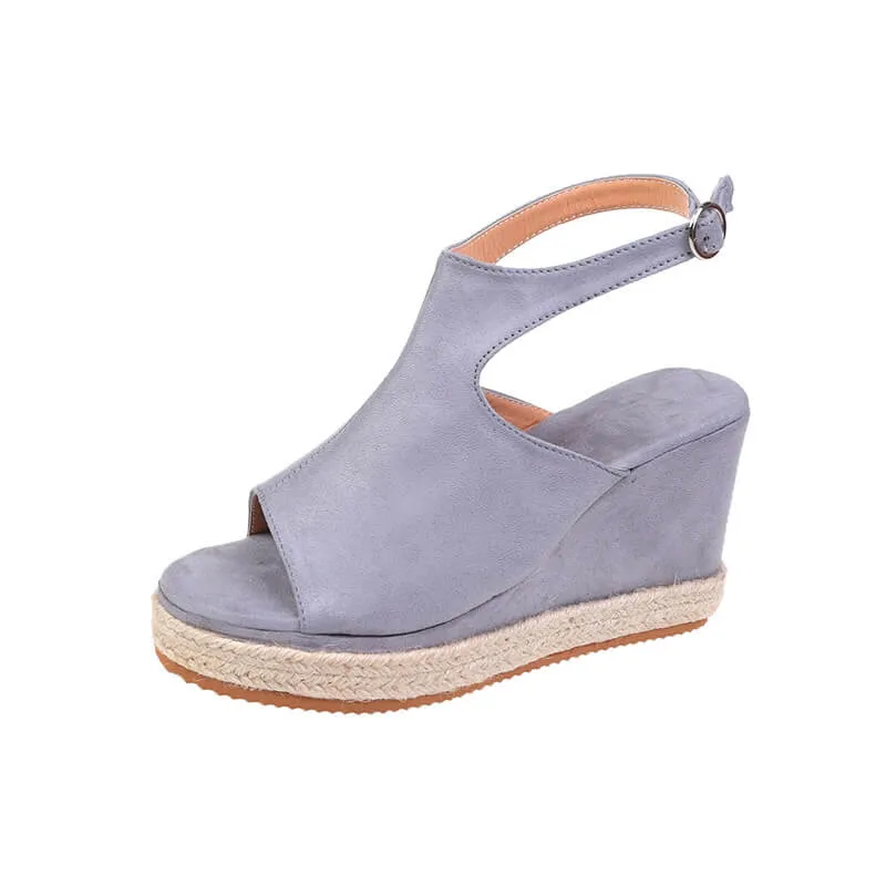 Women Espadrilles Platform Wedge Sandals