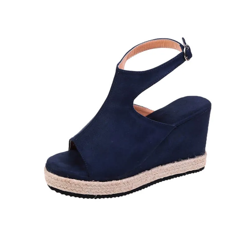 Women Espadrilles Platform Wedge Sandals
