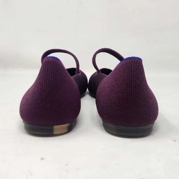 Women's 7.5 Rothy's The Square Mary Jane flats Wild Orchid (from Anthropologie)