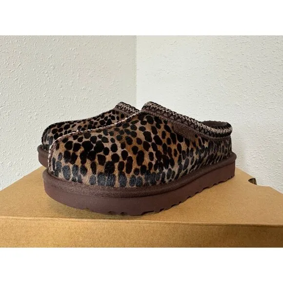 Women’s 8 UGG Tasman Slipper Caspian Burnt Cedar Slip On Sandals 1158350