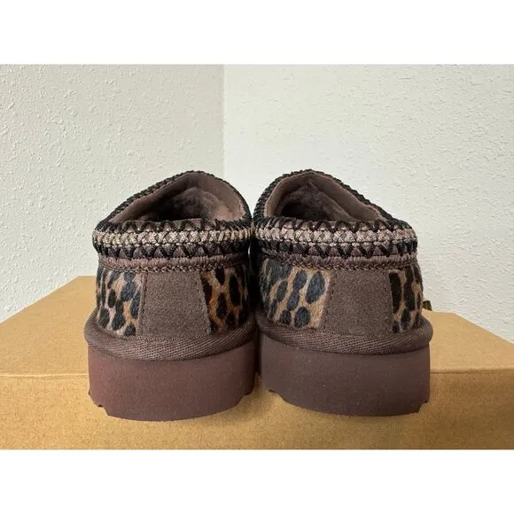 Women’s 8 UGG Tasman Slipper Caspian Burnt Cedar Slip On Sandals 1158350