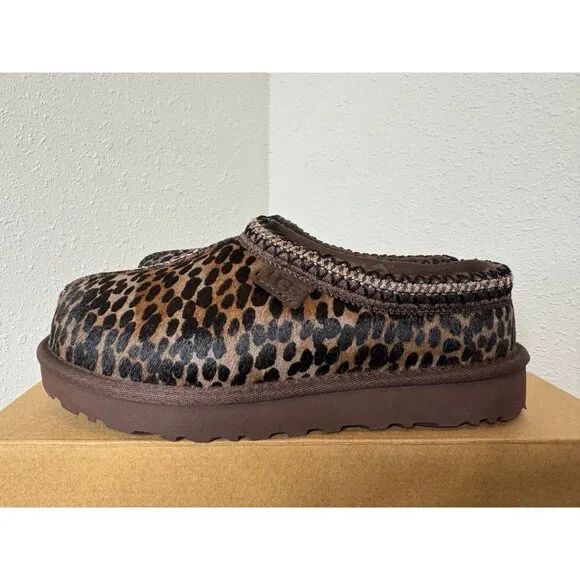 Women’s 8 UGG Tasman Slipper Caspian Burnt Cedar Slip On Sandals 1158350