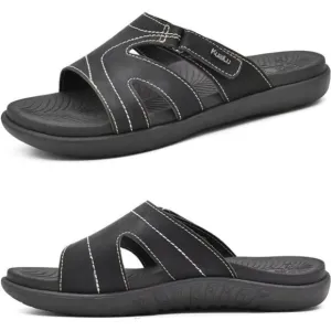 Womens Fashion Orthotic Slides Ladies Lightweight Athletic Yoga Mat