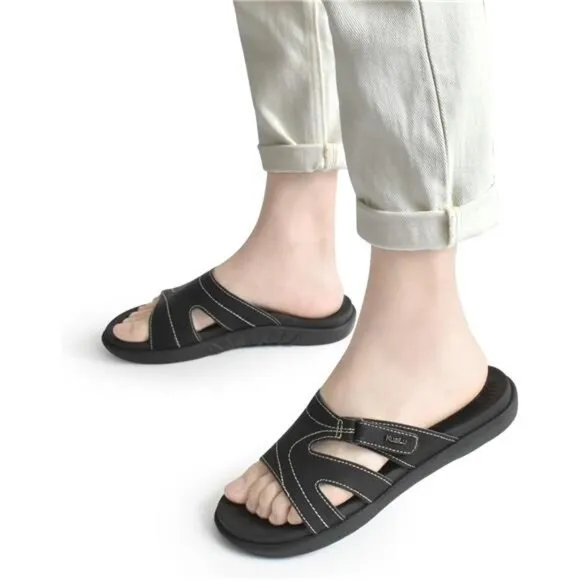 Womens Fashion Orthotic Slides Ladies Lightweight Athletic Yoga Mat