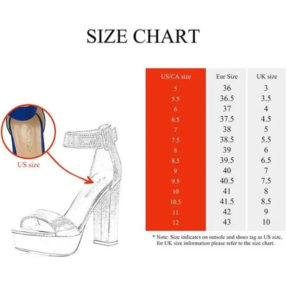 Women's Hi-Lo High Heel Platform Pump Sandals