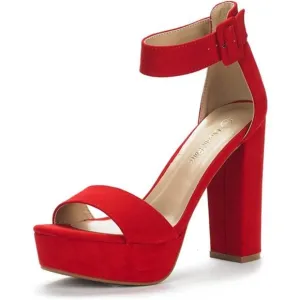 Women's Hi-Lo High Heel Platform Pump Sandals