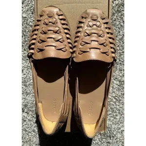Women's Nisolo Huarache Sandals in ALMOND color - size 10 NEW in BOX