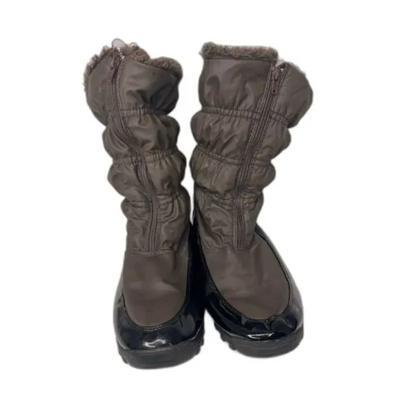 Women's Predictions Comfort Snow Boots with Zipper Rogan All-Weather Size 11.