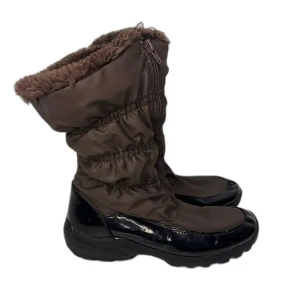 Women's Predictions Comfort Snow Boots with Zipper Rogan All-Weather Size 11.