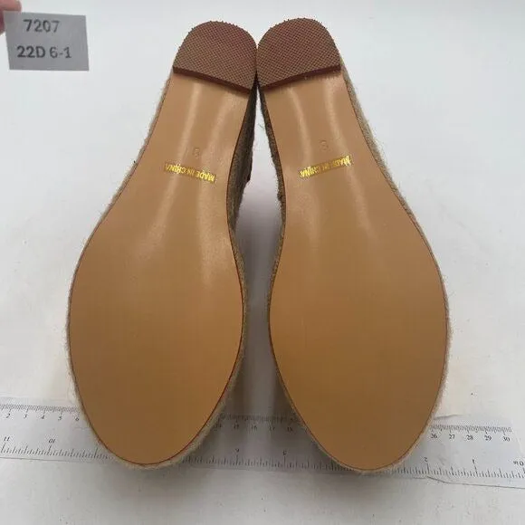 XYD Yellow Peep Toe Ankle Strappy Espadrilles Wedge Sandal Dress Roman Shoes