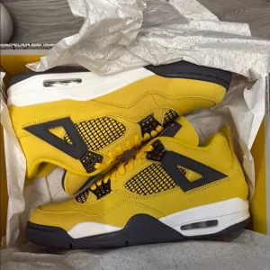 Yellow and Black Sneakers