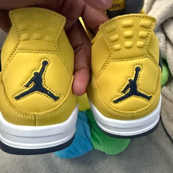 Yellow and Black Sneakers