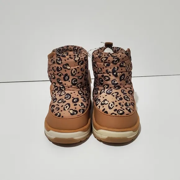 Zara Baby Padded Animal Print Boots Size 9